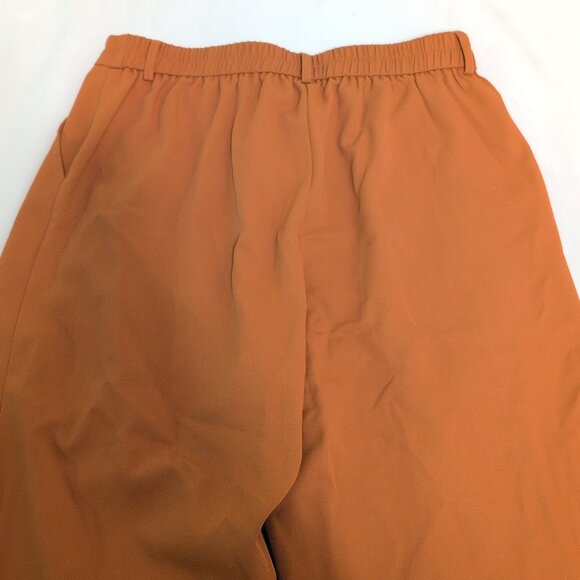 Lillusory Orange Wide-Leg‎ Pants  Size L - Picture 6 of 11